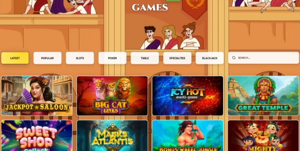 Slots empire casino games